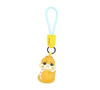 Amagogo Snake Keychain Cartoon Animal Charm, Key Holder for Wallet Backpack Tote Bag, Gold