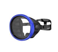 Amagogo Snorkel Diving Scuba Goggles Anti Fog Snorkelling Equipment Single Lens Underwater Glasses, blue