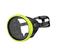 Amagogo Snorkel Diving Scuba Goggles Anti Fog Snorkelling Equipment Single Lens Underwater Glasses, fluorescent yellow