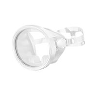 Amagogo Snorkel Diving Scuba Goggles Anti Fog Snorkelling Equipment Single Lens Underwater Glasses, white
