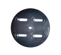 Amagogo Snowboard Binding Mounting Plate Easy Installation, Replacement Disc, Binding Spare Part, for Snowboarding, Snowboarders, Riders, L-