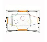 Amagogo Soccer Training Net Target Net Practice Net With Clear Visual Placement Confirmation For Ball Control Suitable for Accuracy Practice Training Fields, 3 2M