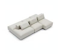 Amagogo Sofa Miniature Sectional Furniture Model Realistic Cushion Modern Textile Upholstery Suitable for Dollhouse Accessories Home Model Layouts DIY Crafts Town Planning, Wht 1-20 Double