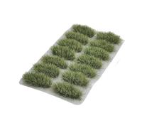 Amagogo Statics Grass Tufts Accessories Lightweight Terrain Model Miniature Realistic Landscape Nylon 8mm DIY Vegetation groups, Fall Green