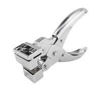 Amagogo T Shape Hole Punch Paper Puncher Slot Cutter Punching Tool for Name Tag ID Card Professional Practical Wear Resistant