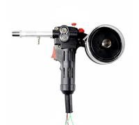 Amagogo Torch Gas Shielded Welder Wire Feed Handheld Sturdy Build Smooth Wire Control Stable Weld Zone Suitable for Repair Services Metal Shops Hobby, Black