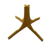 Amagogo Trumpet Stand Trumpet Shelf Tripod Holder Stable Base Bracket for Flute Saxophone, Yellow
