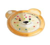 Amagogo Tummy Time Mat Inflatable Playmat 31.5inch PVC Dog Cooling Mat Cat Cooling Cushion for Boys Girls Gifts, Bear