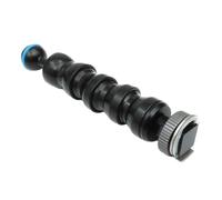 Amagogo Underwater Camera Light Arm, Flexible Ball Head Joint Universal Scuba Diving Photography Rig, Hot Shoe Mount, 4 Joints