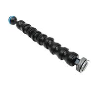 Amagogo Underwater Camera Light Arm, Flexible Ball Head Joint Universal Scuba Diving Photography Rig, Hot Shoe Mount, 8 Joints
