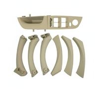Amagogo Vehicle Interior Handle Inside Door Pull Grip Assembly Heat Resistant PC Trim Professional Fit Crafted Surface Suitable for Passenger Side and Driver Side E90, Beige, Standard Long
