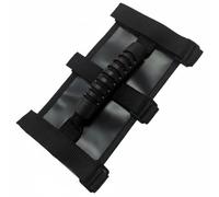 Amagogo Vehicle Interior Handle Roll Bar Grab Handle Car Support Strap Passenger Oxford Cloth Non Slip Contoured Grip Adjustable Hook and Loop Suitable for Beijing B, Black, Glossy