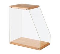 Amagogo Vinyl Record Storage Box, Classic Display Stand, Vinyl Album Decoration, Personal Records Case