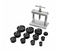 Amagogo Watch Repair Presser Case Closing Tool with Turn Handle Mechanism and Wide Range Dies for Diverse Watches Suitable for workshops Kits