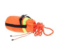 Amagogo Water Throwable Reflective Rope Throw Bag Reflective Throw Line Device, Portable Emergency Canoeing Floating Throwing Line, 21m Rope