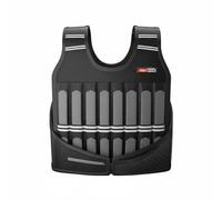 Amagogo Weighted Training Vest Adjustable Weight Vest Running Vest Exercise Vest With Secure Pockets And Ventilated Design Suitable for training outdoor fitness evening runs, Black, 10KG