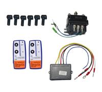 Amagogo Winch Control System 4250x Relay 250A 12V with 6 Boots Accessory 10S/250A Security Cycle Professional 164 ft Remote Range