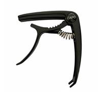 Amagogo Zinc Alloy Capo Guitar Capo Spring Guitar Clamp With Firm Grip For Pure Tone And No Suitable for acoustic and electric guitars shows, Black