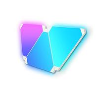 Amailtom Smart LED Triangle Wall Light Extension 3 LED Panels Wall RGB Dream Colour, Gaming Decoration Works with Alexa, LED Panels App and Voice Control (Remote Control/Controller Not Included)