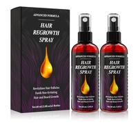 AMAINKI-With Castor&Organic Rosemary Oil Hair Growth Serum,Biotin&Vitamins Treatment Care for Spray|Stop Hereditary Hair Loss|Effective Thickening Hairline|Beard Growth|Women&Men 60ml (2 pack)