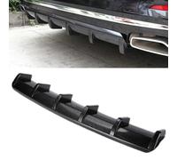 AMAIR Car Rear Bumper Diffuser for Mercedes Benz S-Class W220 W221 W222 W223 S300 S400 S450 S500 S580 S600,Anti-Scratch Rear Diffuser Lower Lip Bumper Chassis Splitter Protector Cover Kit