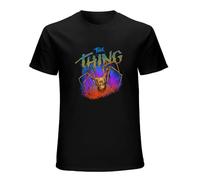 AmAir The Thing T-Shirt Movie Poster Horror John Carpenter Men's Black M