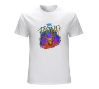 AmAir The Thing T-Shirt Movie Poster Horror John Carpenter Men's White XXL
