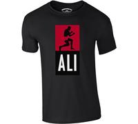 AmAirArT Ali T-Shirt Muhammad Boxing Legend Black S