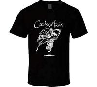 AmAirArT Cocteau Twins Lullabies Logo T-Shirt Men's Black XL