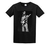 AmAirArT Men's Tshirt Nr Buddy Holly Story Custom T Shirts Design Round Neck Black M