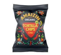 Amaizin Organic Chilli Corn Chips 75g