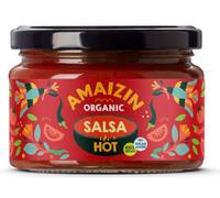 Amaizin Organic Chips Dip Hot Salsa 260 g