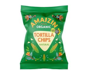 Amaizin Organic Corn Chips Natural, 75g