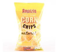 Amaizin Organic Gluten Free Natural Corn Chips 250g (Pack of 10)