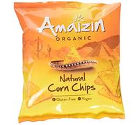 Amaizin Organic Natural Corn Chips 75 g (Pack of 8)