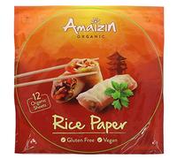 Amaizin Rice Paper Organic 110g (Pack of 12)