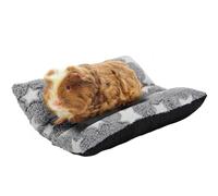 Amakunft Rabbit Bed Pad, Guinea Pig Snuggle Bed Washable Cuddle Cushion with Soft Plush Mat for Indoor Small Animals Bunny, Ferret, Chinchilla, Hedgehog, Sugar Glider, Kitten