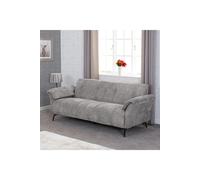 Amalfi 3 Seater Sofa Seconique Grey One Size