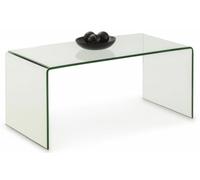 Amalfi Bent Glass 100cm Coffee Table