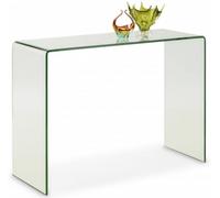 Amalfi Bent Glass 110cm Console Table