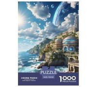 Amalfi Coast 1000 Pieces Premium Jigsaw Building Age 14+ for Adults Cool Collage Effect, Home Decoration, Educational, Challenging 70x50cm/1000pcs