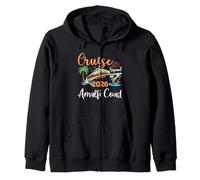 Amalfi Coast Cruise Squad 2026 Family Holiday Matching Zip Hoodie