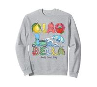Amalfi Coast Italian Ciao Bella with Scooter Summer Travel Sweatshirt
