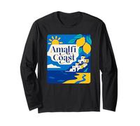 Amalfi Coast Italian Riviera Lemon Sunshine Long Sleeve T-Shirt