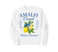 Amalfi Coast Italian Summer Italy Lemons Cute Coquette Bow Sweatshirt