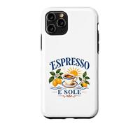Amalfi Coast Italy Espresso E Sole Italian Summer Case for iPhone 11 Pro