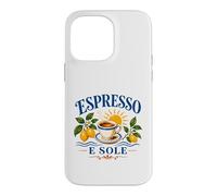 Amalfi Coast Italy Espresso E Sole Italian Summer Case for iPhone 14 Pro Max