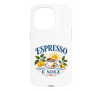 Amalfi Coast Italy Espresso E Sole Italian Summer Case for iPhone 15 Pro