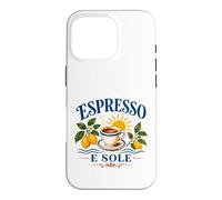 Amalfi Coast Italy Espresso E Sole Italian Summer Case for iPhone 16 Pro
