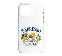 Amalfi Coast Italy Espresso E Sole Italian Summer Case for iPhone 16 Pro Max